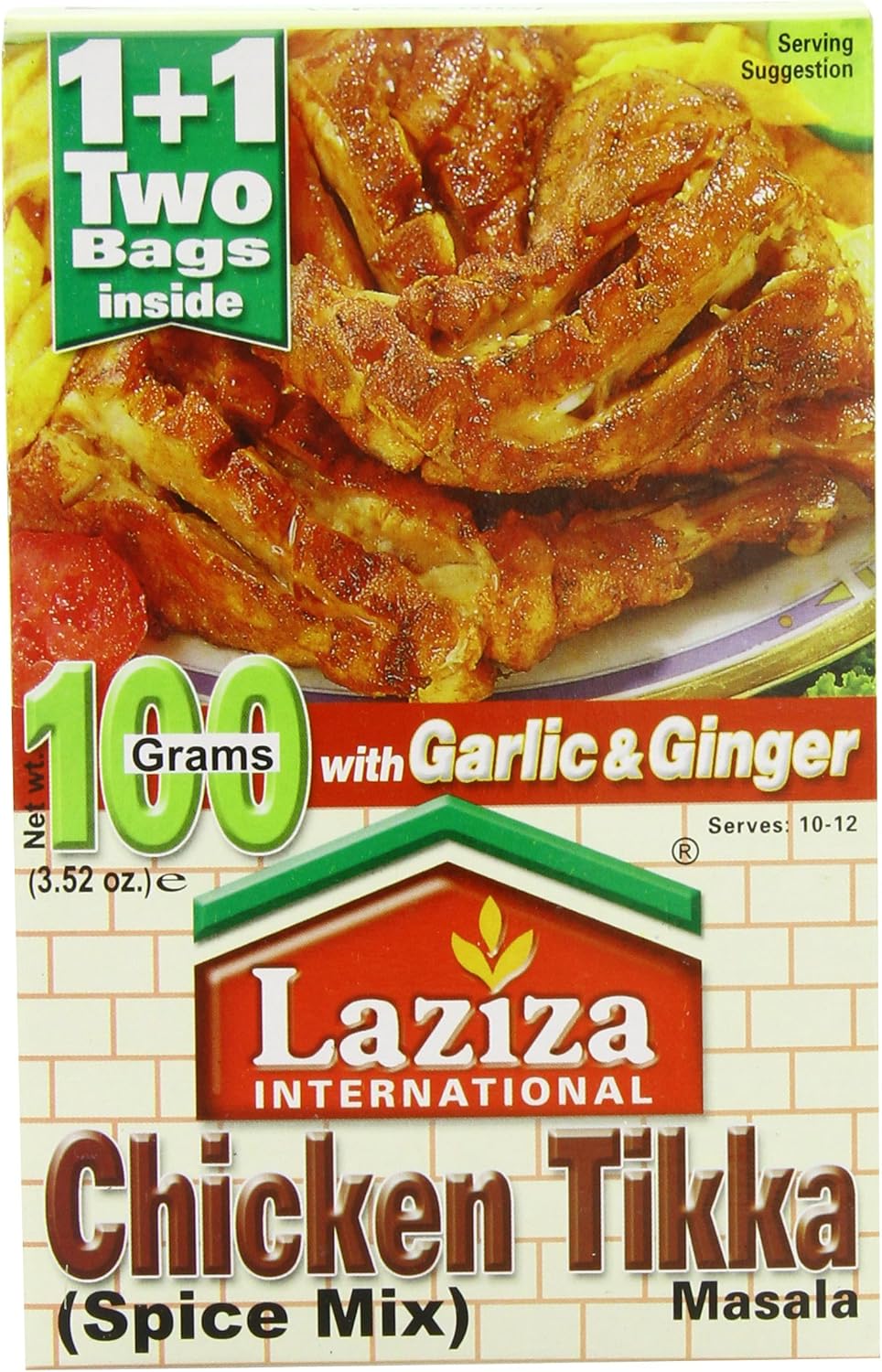 Laziza Chicken Tikka Masala, 100-Gram Boxes (Pack of 6)