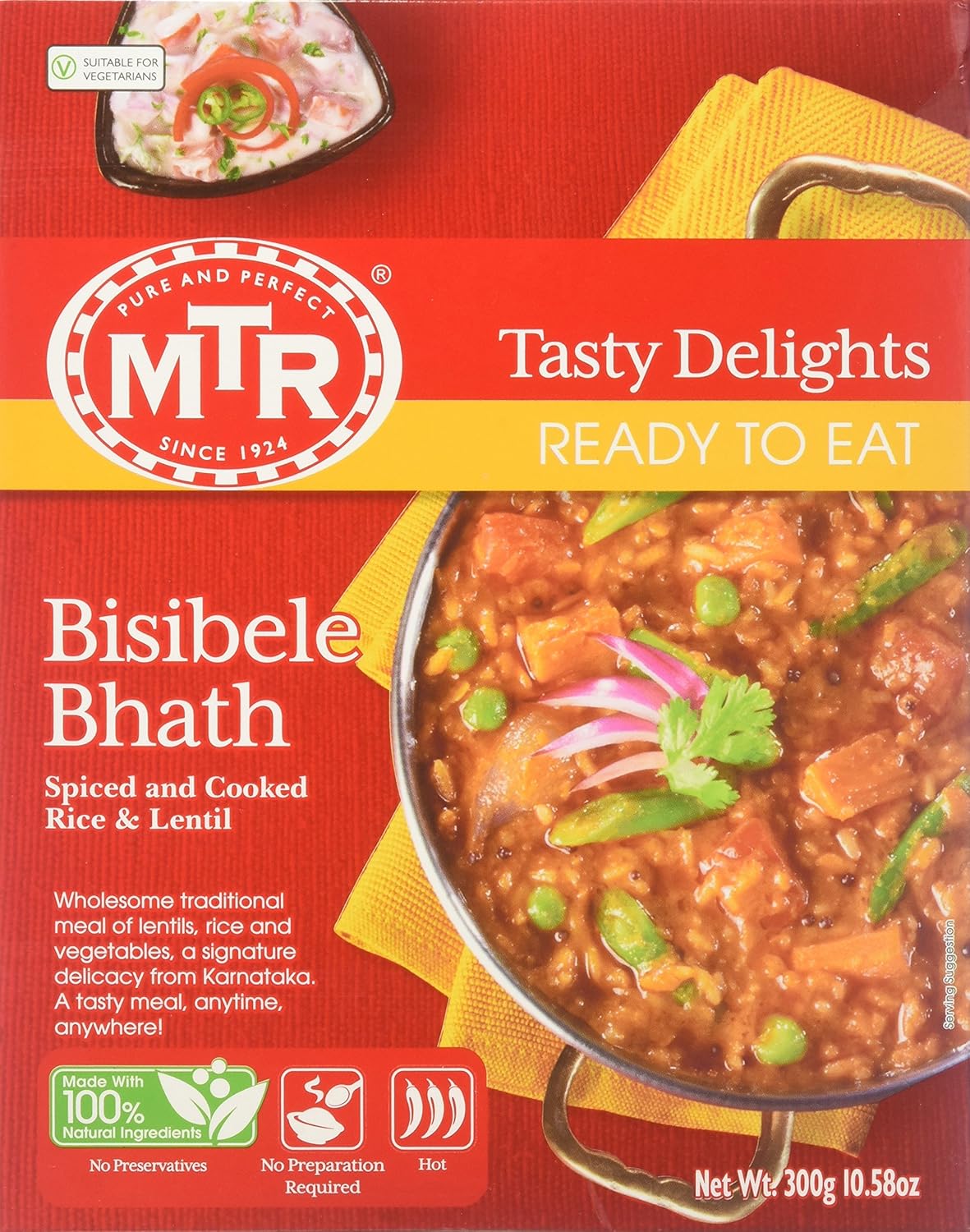 MTR Bisibele Bhath, 10.5-ounce Box