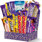 Chocolate Gift Box, Chocolate Bars Sweets Snack Box Imported from South Africa, Includes Flake, Crunchies, Caramello, Dairy Milk Variety Pack, Assorted Bar, 16 Pieces