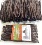 55 Organic Madagascar Vanilla Extract Exclusive Grade B Beans| 4" - 5" by FITNCLEAN VANILLA| Certified USDA Organic. Bulk Dry Whole Bourbon NON-GMO Pods