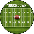 7.5x Inch Edible Cake Toppers – Football Touchdown Themed Birthday Party Collection of Edible Cake Decorations