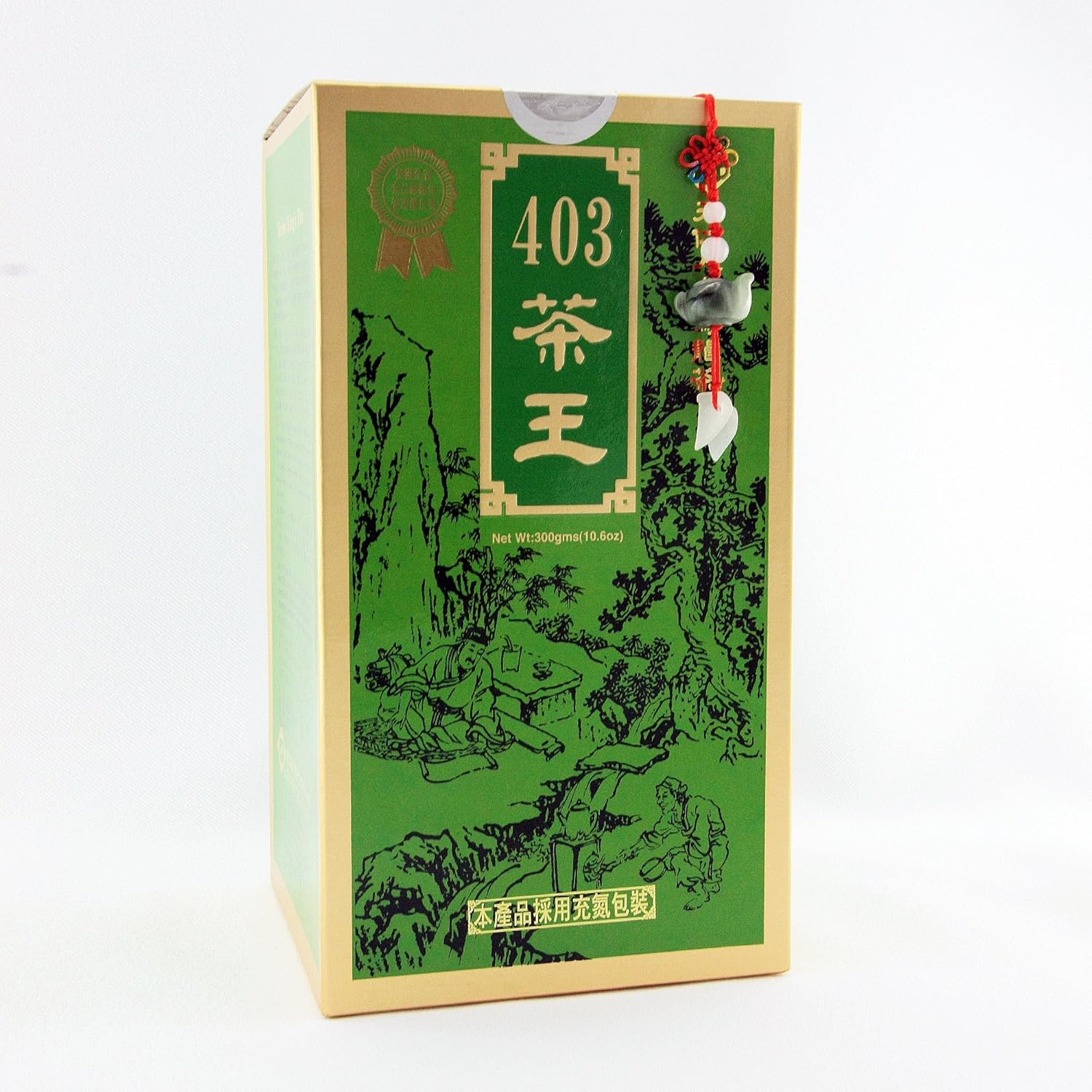 First Grade Green Tea / King's 403 Green First Grade Tea Loose Tea / 300g / 10.6oz.(Chinese Tea / Taiwanese Tea Bonus Pack)
