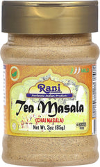 Rani Tea (Chai) Masala Indian Spice Blend 3oz (85g) PET Jar ~ All Natural | Vegan | Gluten Friendly | Salt & Sugar Free | NON-GMO | No Colors | Indian Origin