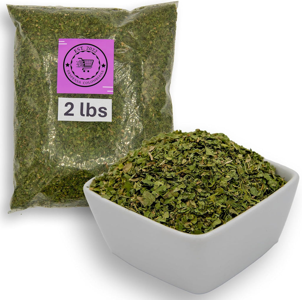 2 Lbs Dried Cilantro Flakes - Despensa Colombiana Coriander Leaves, Cilantro Leaves Bulk 32 oz - Ideal for cooking new dishes, soups, chicken and more!