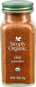 Simply Organic Chili Powder, Certified Organic | 2.89 oz