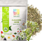 Cleavers Herb Tea (Galium Aparine) - Dried Cut & Sifted Cleaver Herbs - Fresh Herbal Loose Leaf Teas, 8 oz