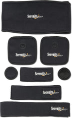 SERENITY2000 Full Body Magnetic Vitality Set for Pain Relief, Reduce Inflammation, Improve Circulation – Eight-Piece Set (Large/XL - waist up to 50")