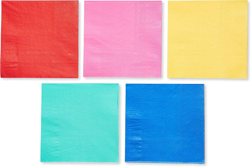 American Greetings 50-Count Rainbow Lunch Napkins