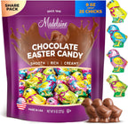 Madelaine Solid Premium Milk Chocolate Easter Baby Chicks Wrapped In Colorful Italian Foils (1/2 LB)