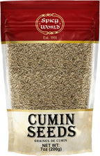 Spicy World Whole Cumin Seeds 7 Oz Resealable Bag