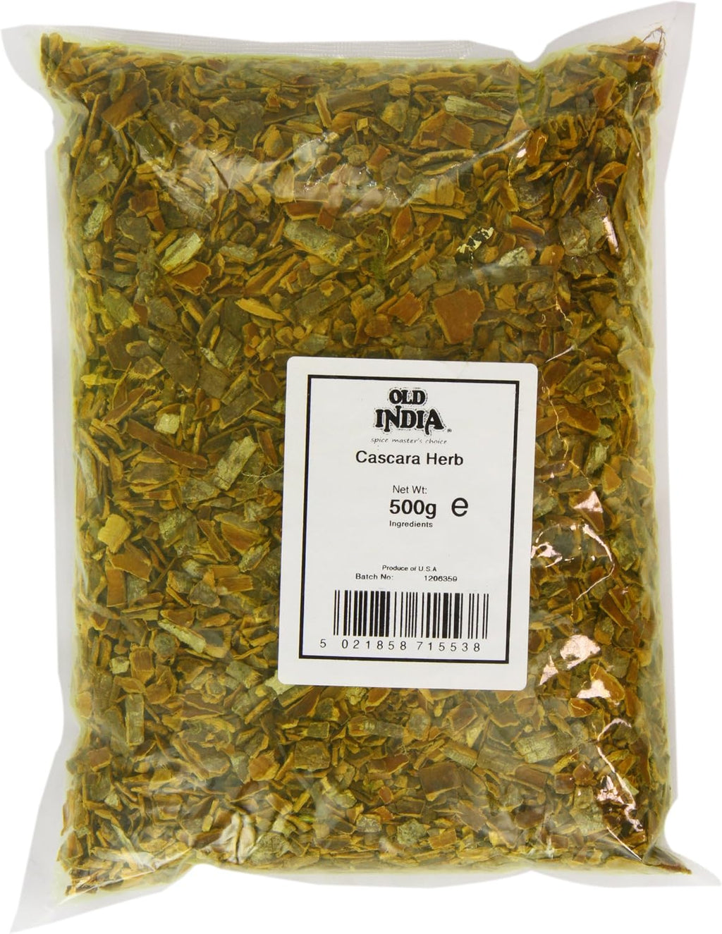 Old India Cascara Herb 500 g