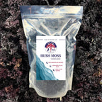 Chondrus Crispus (Purple Irish Moss) – Wild Harvested Maine Sea Moss, Sun-Dried Whole Leaf Seaweed, Gulf of Maine