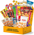 Exotic Snack Box with Authentic South African Food | 26-Unit Assortment of Candy, Chocolates & Biscuits | Perfect Snack Bundle for Food Lovers | Elegantly Packaged Gift Box | Unique and Famous South African Snacks
