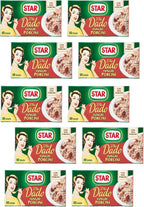 Star: "Il Mio Dado Funghi Porcini" Bouillon Cubes, Porcini Mushroom * 10-Cubes Boxes, 10g Each Cube * Pack of 10 [ Italian Import ]
