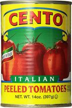 Cento Imported Italian Peeled Tomatoes, 14-Ounce Cans (Pack of 12)