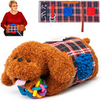 ODOXIA Fidget Muff and Blanket for Elderly | Fidget Blanket for Dementia | Dementia Products for Elderly | Gift and Activities for Seniors with Alzheimer’s | Sensory Toys