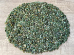 GAF TREASURES 2 oz Lot Natural Semi Green Aventurine Gemstone Chips, Crushed Mini Tumbled Crystals, Undrilled Crystal Chips (Green Aventurine)