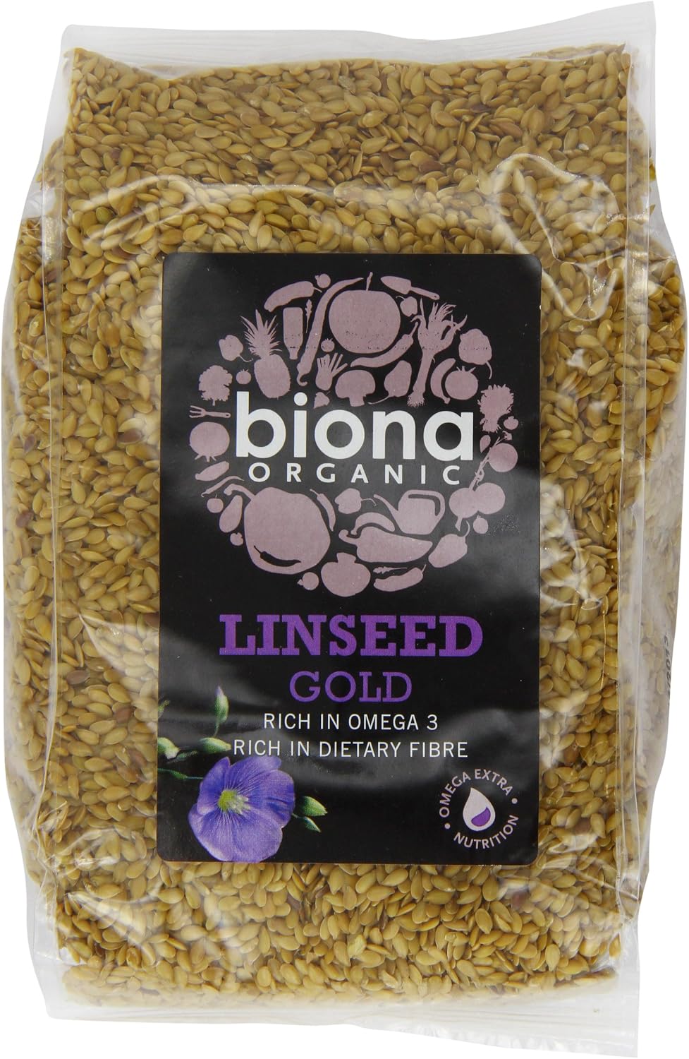 Biona Organic - Linseed Gold - 500g (Case of 6)