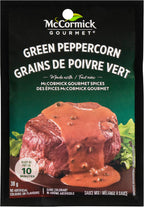 McCormick Gourmet, Sauce Mix, Green Peppercorn, 38g/1.3oz, (Imported from Canada)