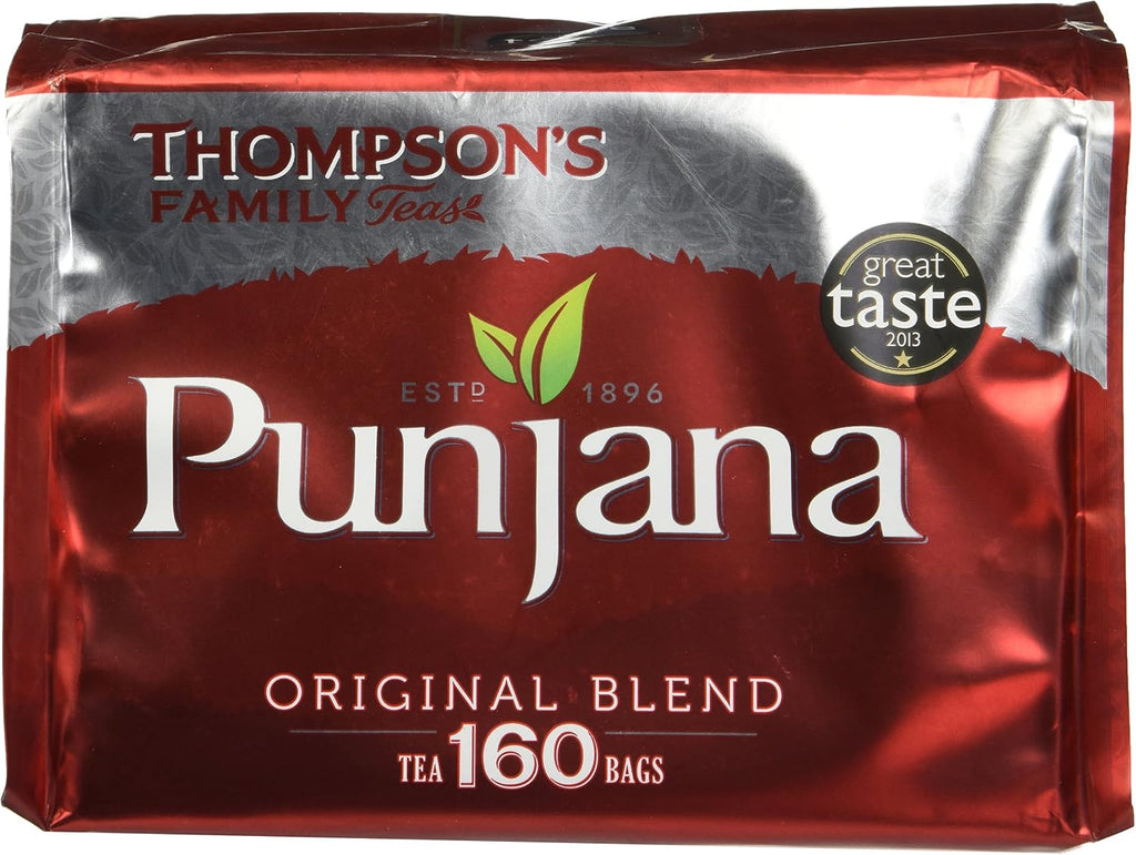 Thompson's Family Teas Original Blend Classic English 160 Tea Bags (Amazing Taste)