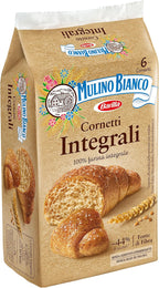 Mulino Bianco | Italian Cookies | Mulino Bianco, Wholemeal ribbons 6 pieces | Mulino Bianco Cookies | 8.46 Ounce Total Weight