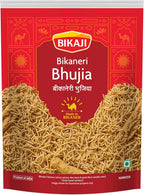 Bikaji Bikaneri Bhujia 1kg (35.27oz) | Authentic Indian Savory Snack | Spicy Dew Bean & Gram Flour Sev Noodles | Traditional Bikaner Recipe | Crunchy Tea-Time Namkeen | Made in India | Vegetarian Snack