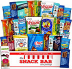 Healthy snack Care Package (30 count) A Gift crave Snack Box with a Variety of Healthy Snack Choices – Great for Office, College Military, Work, Students etc.