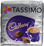 Tassimo Cadbury Hot chocolate 8 Servings Now even more CHOCOLATEY!