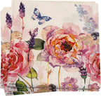 20-ct 13x13 Lucy Rose Napkins for Valentine's Day, Mother's Day - Floral Paper Napkins for Decoupage, Decorative Pretty Napkins
