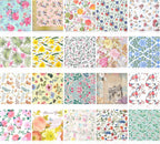 20 Pack Paper Napkins for Decoupage ， Decoupage Napkins Cocktail Decorative Paper for Birthday Party Beautiful Gorgeous, 20 styles of decorative paper (Style 1)