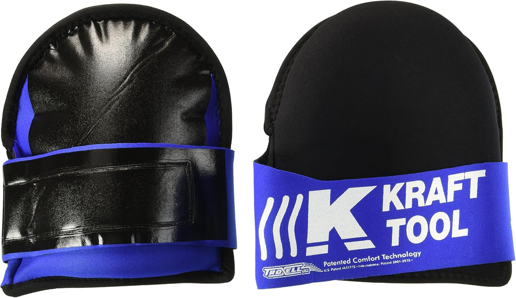 Kraft Tool WL139 Knee Pad Super Soft/Front Closure (Pair), multi, one size