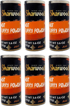 Sharwoods Hot Curry Powder 3.6 oz - Pack of 6