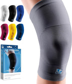 LP 647 Knee Brace For Arthritis Pain, Knee Pain Relief, Injury Recovery - Knee Sleeve For Weightlifting, Basketball, Hiking, Biking, Running, For Men Women (Gray, L, 1pcs)