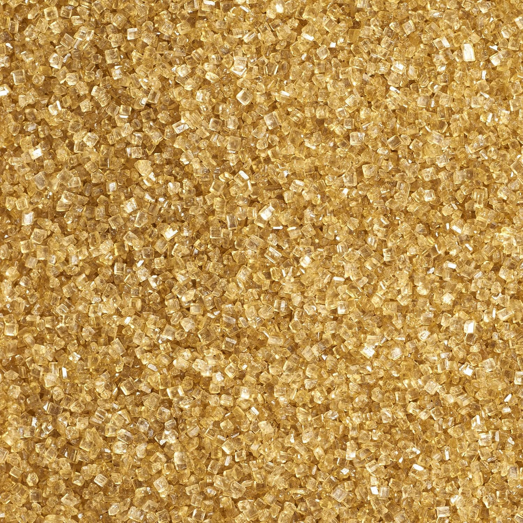 DecoPac Sanding Sugar | Sparkling Gold Edible Sugar Sprinkles | 33oz | Edible Sanding Sugar in Handheld Container | Made In USA | Sugar Sprinkle Mix For Cakes, Cupcakes, Cookies, Extra Large Pack | 33 Ounce - Sparkling Gold