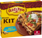 Old El Paso (4) Soft Taco Bake Dinner Kit, 8.4-Ounce Packages (Pack of 6)