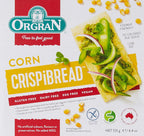 Orgran Gluten Free Toasted Corn Crispibread - 4.4 oz