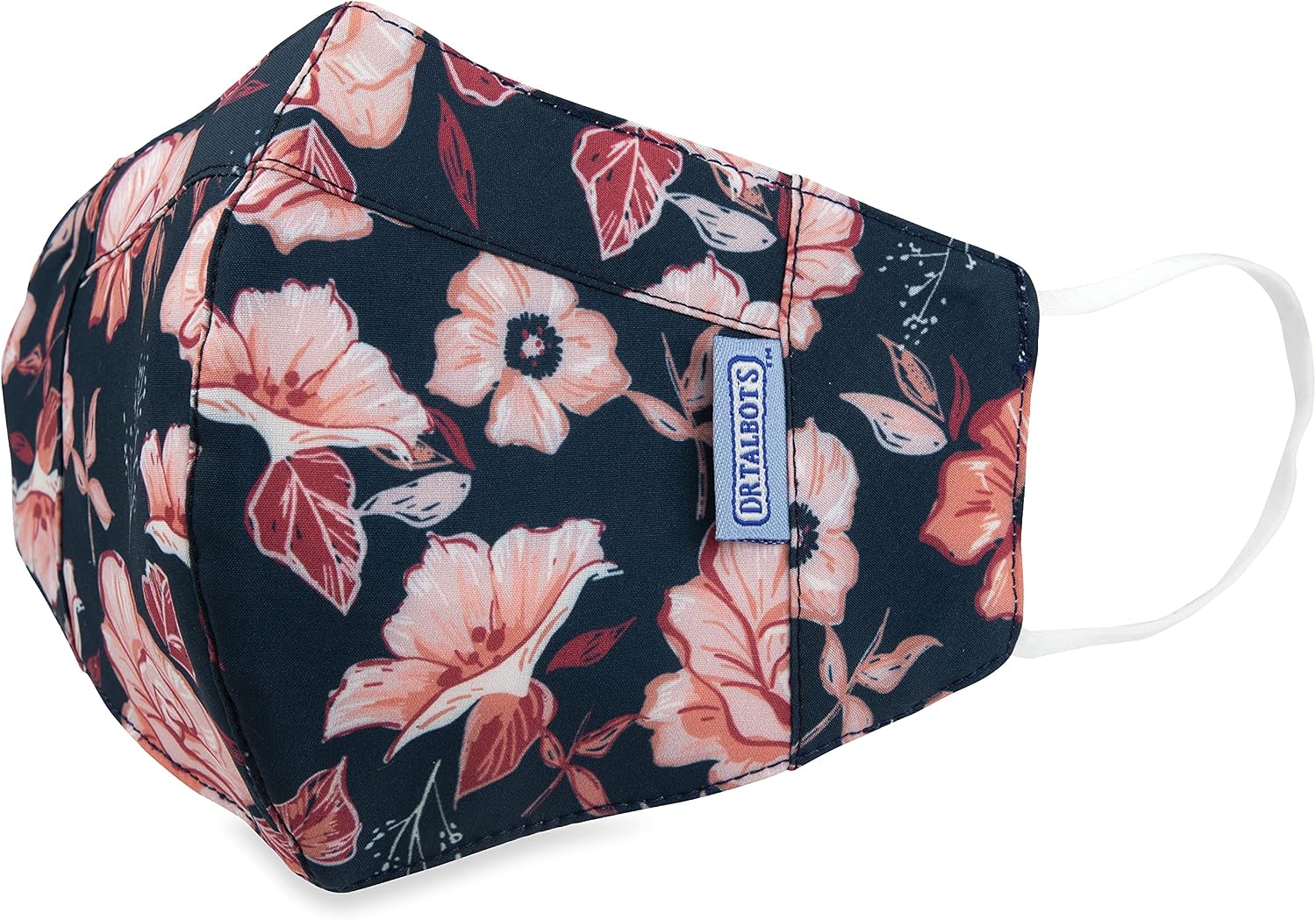 Dr. Talbot's Adult Washable Cup-Shaped Cloth Face Mask for Personal Health