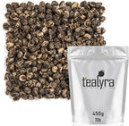 Tealyra - Imperial Jasmine Dragon Pearls - 16-Ounce - Green Tea Loose Leaf - Premium Jasmine Green Tea with Pleasant Aroma - 450 Gram