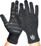 Vital Salveo Full Finger Touchscreen Arthritis Gloves NonSlip Carpal Tunnel-Pair