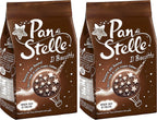 Pan di Stelle Mulino Bianco Biscuit with Cocoa , Hazelnuts 12.3 oz (350g) From Italy Pack of 2