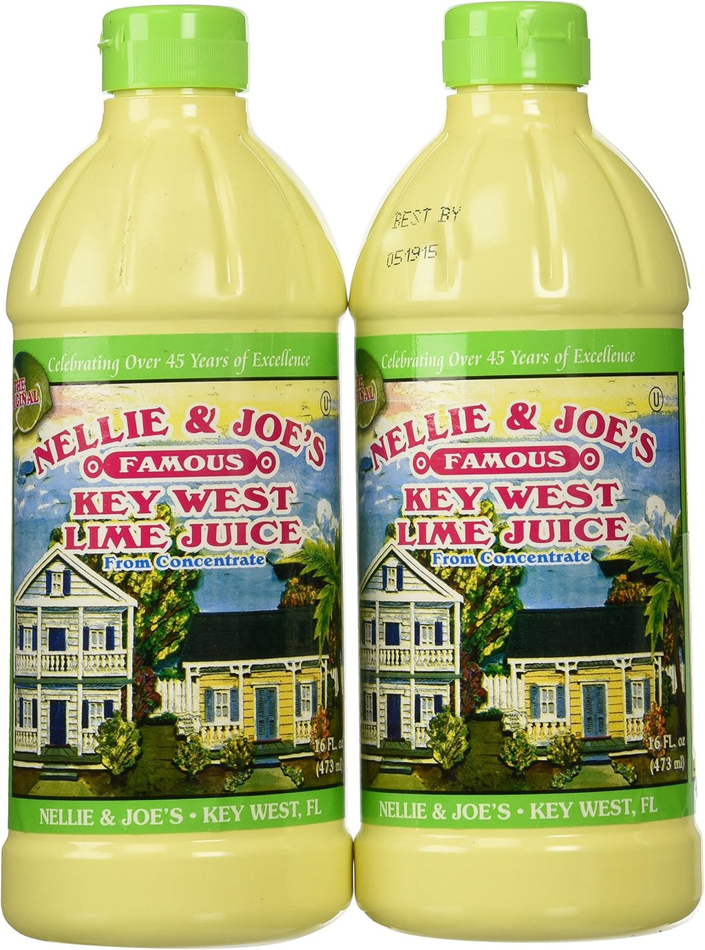 Nellie & Joes Juice Key West Lime, 2 Pack (16 ounces)