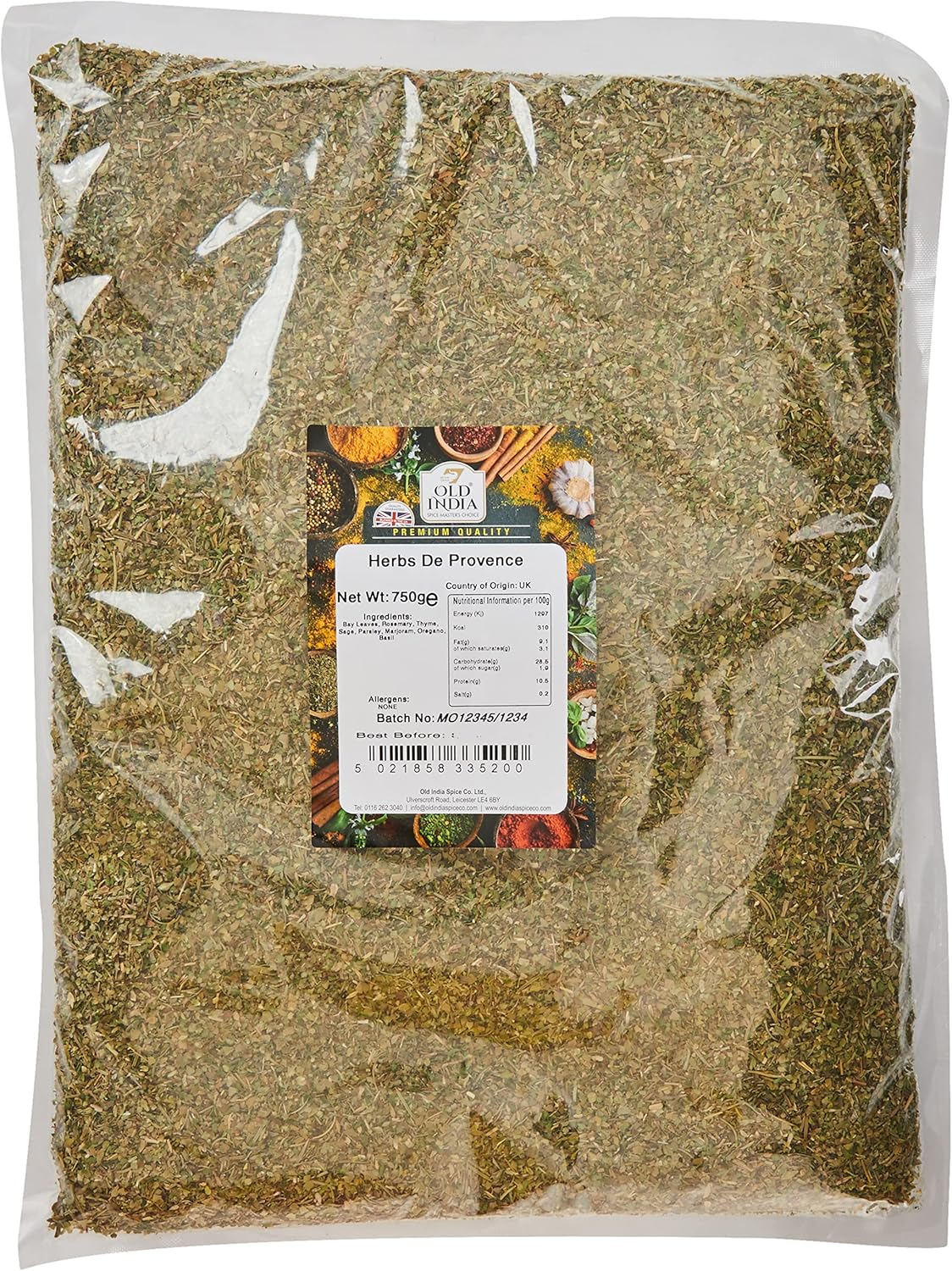 Old India Herbs De Provence 750 g