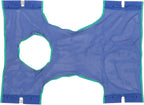 Invacare Standard Sling with Commode Opening for Patient Lifts, Polyester Mesh, 9047