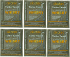 Alcotec Whiskey Turbo Yeast | Brewers Yeast Powder | Wine Yeast for Wine Making | Dry Yeast | Nutritional Yeast | (Pack of 6)