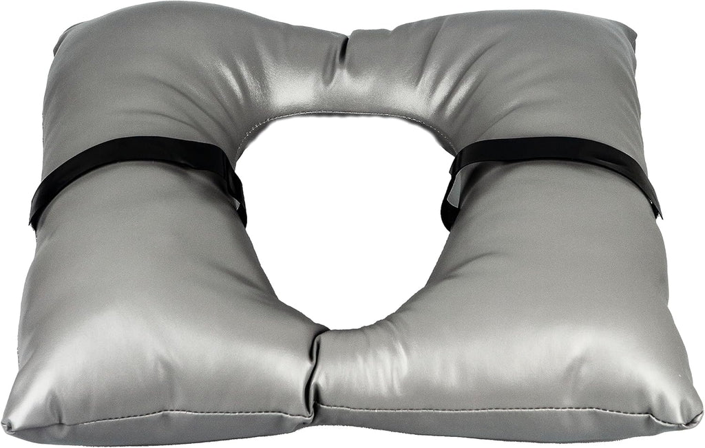 Bedside Commode Seat Cushion 16" x 16", Waterproof Soft Pad Cover Commode Chair, Universal Fit Commode Cushion for Elderly