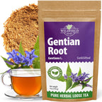 4 oz. Gentian Root Dried Gentian Root Herbal Tea (Gentiana Lutea) - 113g Raiz De Genciana