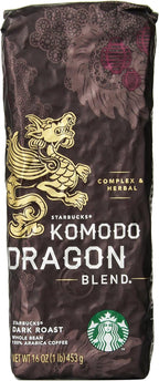 Starbucks Komodo Dragon Blend®, Whole Bean Coffee (1lb)
