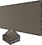 90% Sun Shade Cloth, Kesfitt 12x20FT Garden Shade Cover with Reinforced Grommets, Mesh Tarp Sun Privacy Screen for Greenhouse, Plant, Pergola, and Backyard Patio Sunshade
