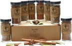 BBQ Rub and Spices Gift Set of 8 ~ Gift Set by High Plains Spice Company ~ Gourmet Meat and Veggie Spice Blends & Rubs For Beef, Chicken, Veggies & All Recipes ~ Spice Blends Handcrafted In Colorado