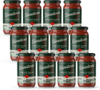 Bionaturae Organic Tomato Paste - No Salt Tomato Paste, Tomato Paste in a Jar, Keto Friendly, Non-GMO, USDA Certified Organic, No Added Sugar, No Added Salt, Made in Italy - 7 Oz, 12 Pack